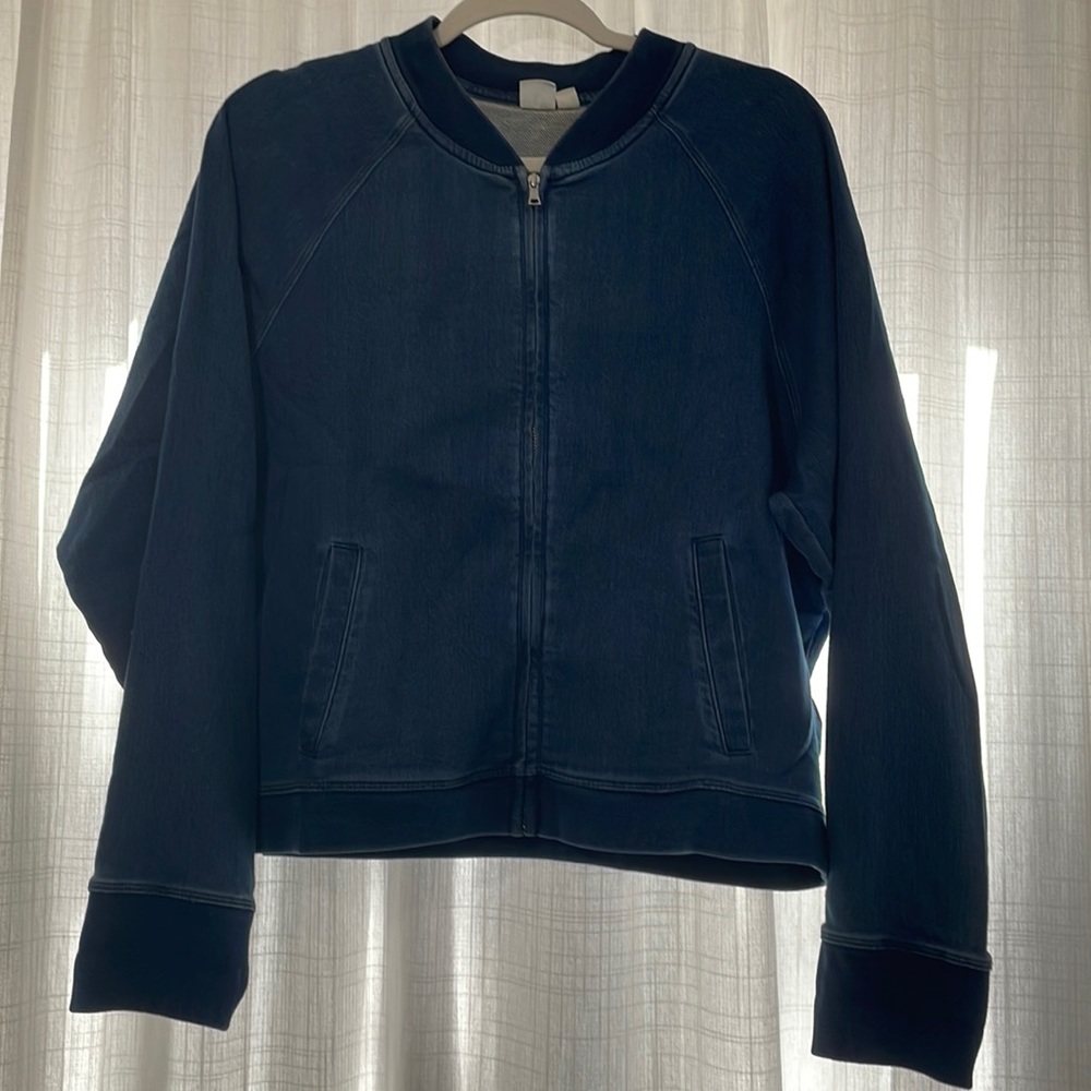 GAP Women’s Denim Bomber Jacket XL